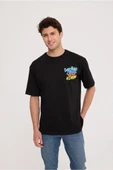 Black DREAM HALF-RELAX TEE thumbnail 2
