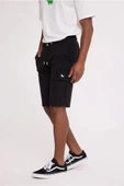 Black CASH CARGO SWEATSHORT thumbnail 1