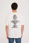 White MISFIT HALF-RELAX TEE thumbnail 3