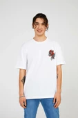 White CAT RELAX TEE thumbnail 3