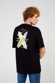 Black YOUNG HALF-RELAX TEE thumbnail 3
