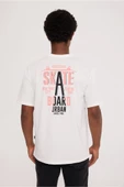 White URBAN HALF-RELAX TEE thumbnail 4