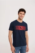 Navy Blue ENJOY TEE thumbnail 3