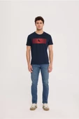 Navy Blue ENJOY TEE thumbnail 4