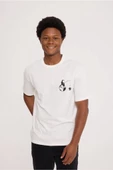 White SPACE HALF-RELAX TEE thumbnail 3