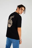 Black NOODLE RELAX TEE thumbnail 3