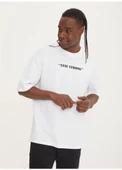 White STAY STRONG RELAX TEE thumbnail 4