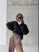 Siyah Marka Model Yumoş Triko Kazak thumbnail 4