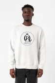 Rolling Quartz Logo Beyaz Erkek 2ip Sweatshirt thumbnail 1
