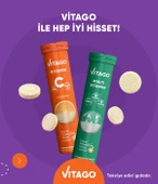 2li- Vitago Vitamin C+Multivitamin,20li Efervesan Tablet thumbnail 2
