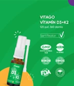 Vitago D3 Vitamini,K2 İçeren Oral Sprey thumbnail 4