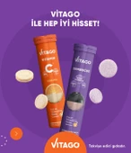 2li-Vitago Vitamin C+Sambucus, 20li Efervesan Tablet thumbnail 2