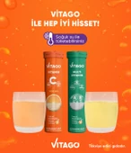 2li- Vitago Vitamin C+Multivitamin,20li Efervesan Tablet thumbnail 3