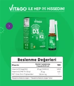 Vitago D3 Vitamini,K2 İçeren Oral Sprey thumbnail 3