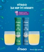 2li Paket-Vitago Multivitamin+Kalsiyum Efervesan Tablet thumbnail 2