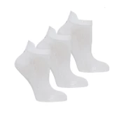 Thermoform Bambu 3'lü Unisex Patik Çorap Beyaz thumbnail 1
