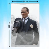 ATATÜRK RESMİ 300X200 cm thumbnail 1