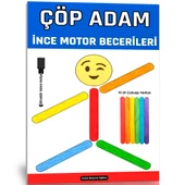 Çöp ADAM İnce Motor Becerileri Kitabı thumbnail 1