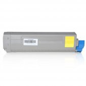 Oki C822 Muadil Toner Sarı 44844625 thumbnail 4
