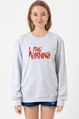 The Warning Logo Grimelanj Kadın 2ip Sweatshirt thumbnail 1