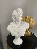 Apollont Büst Heykel Biblo thumbnail 5