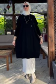 Melda Triko Tunik Siyah thumbnail 6