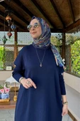 Dora Triko Tunik Lacivert thumbnail 2