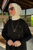 Melda Triko Tunik Siyah thumbnail 7