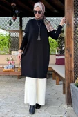 Dora Triko Tunik Siyah thumbnail 1