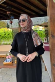 Dora Triko Tunik Siyah thumbnail 2
