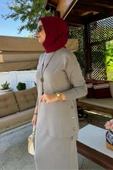 Sezen Triko Takım Gri thumbnail 2