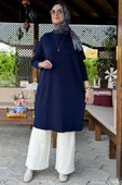 Dora Triko Tunik Lacivert thumbnail 4