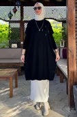 Melda Triko Tunik Siyah thumbnail 1