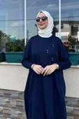 Melda Triko Tunik Lacivert thumbnail 6