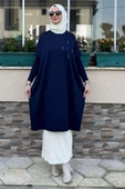 Melda Triko Tunik Lacivert thumbnail 5