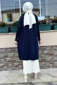 Melda Triko Tunik Lacivert thumbnail 8
