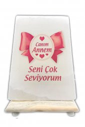 Anneler Günü hediyesi Tuz Lamba thumbnail 2