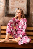 Hello Kity Kedili Pembe Pijama Takım thumbnail 1