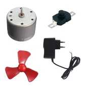 Adaptörlü Anahtarlı Basit Motor Deney Seti - Öğrenci Elektrik Devresi thumbnail 2