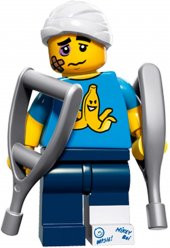 Lego Minifigür - Seri 15 - 71011 - Clumsy Guy thumbnail 1