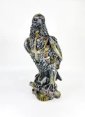 Steampunk Kartal Biblo Heykel thumbnail 1