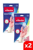 Vileda Sensitive Bulaşık Eldiveni Küçük Boy S/7 x 2 Adet thumbnail 1