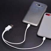 Zore 2 İN 1 Kısa Kablo İphone Şarj-Micro Usb Kablo thumbnail 3