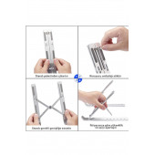Mühlen N29-3 Ergonomik Taşınabilir Katlanır Pc Tablet Standı thumbnail 6