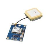 Neo-7M Çift Anten Arayüz GPS Modül thumbnail 1