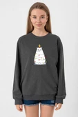 Grumpy Christmas Füme Kadın 2ip Sweatshirt thumbnail 1