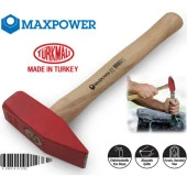 Maxpower Ahşap Saplı Çekiç 500gr thumbnail 2
