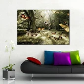 Kelebekler Kanvas Tablo thumbnail 2