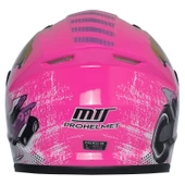 MTS 201 PEMBE ÇOCUK KASKI KAPALI MODEL thumbnail 4
