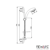 Newarc Minline Krom Banyo Üst Takımı 430691 thumbnail 3